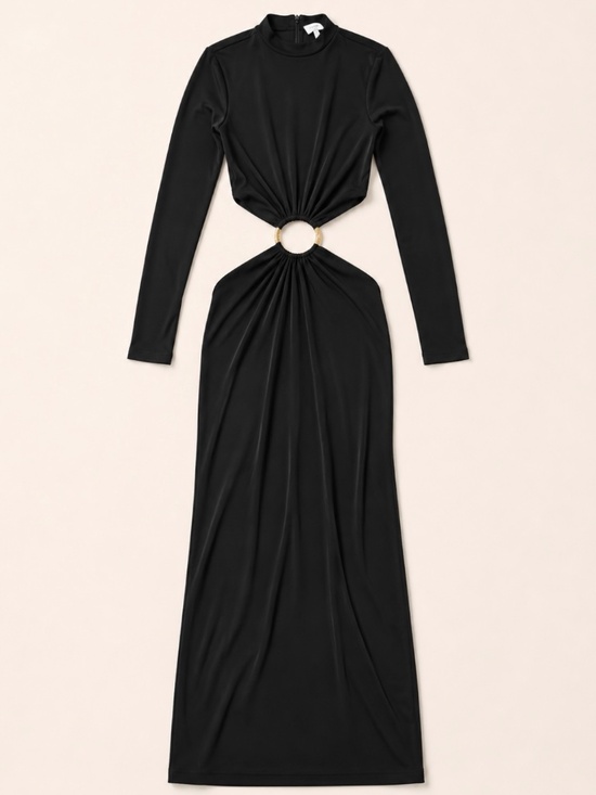 Gaia Conceptions Dresses & Skirts - Gaia Cut-Out Ring Maxi Dress – Size XS